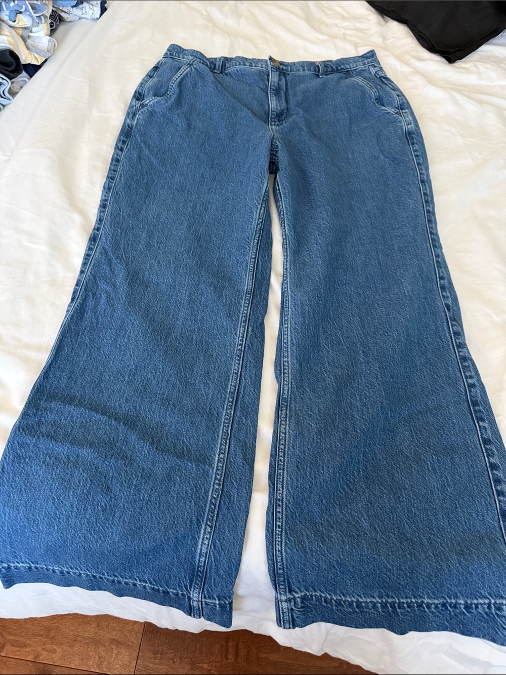 Wide Leg Blue Women's Jeans J Crew